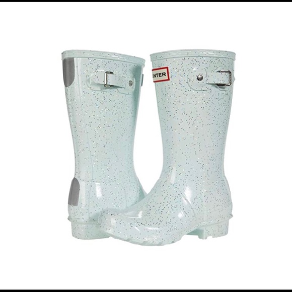 Hunter Kids Original Starcloud glitter Boots - Picture 2 of 11